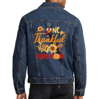 Filmmaking One Thankful Director Men Denim Jacket | Artistshot