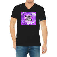 Thankful Greatful Blessed V-neck Tee | Artistshot