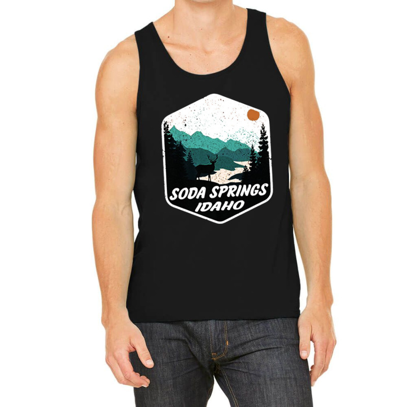 Soda Springs Idaho Id Mountains Hike Hiking Tank Top | Artistshot