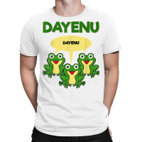 Three Frogs Dayenu   Funny Pesach Passover T Shirt T-shirt | Artistshot