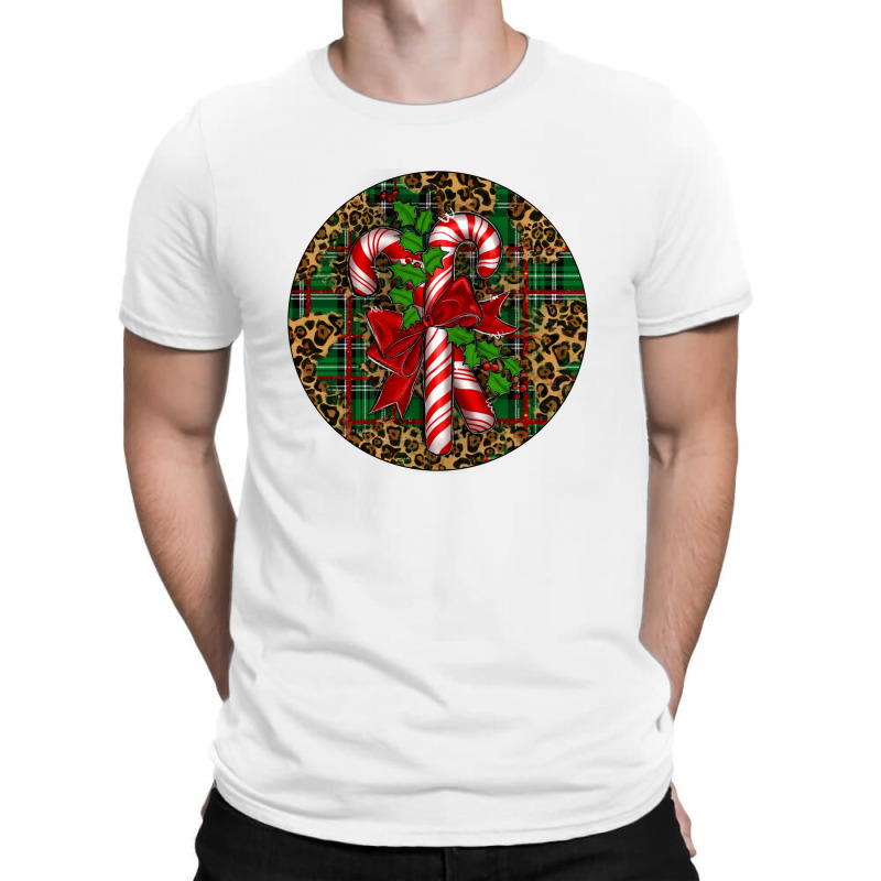 Candy Cane Christmas T-Shirt by Christmas Ornament Shop | Artistshot