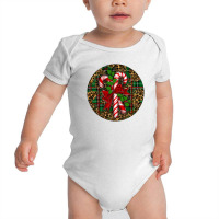 Candy Cane Christmas Baby Bodysuit | Artistshot