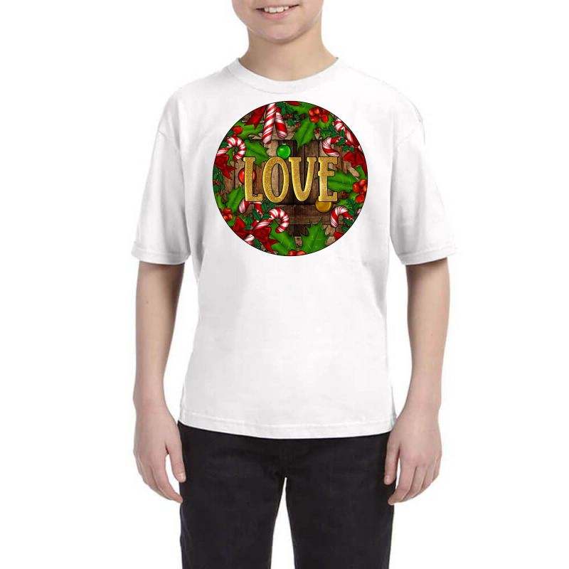 Christmas Love Youth Tee by Christmas Ornament Shop | Artistshot