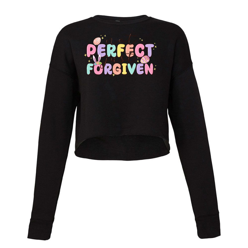 Not Perfect Just Forgiven Cropped Sweater | Artistshot