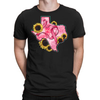 Texas Map Breast Cancer T-shirt | Artistshot