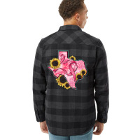 Texas Map Breast Cancer Flannel Shirt | Artistshot