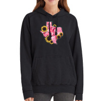 Texas Map Breast Cancer Vintage Hoodie | Artistshot