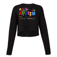 Autism Accept Understand Love Cropped Sweater | Artistshot