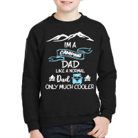 Im A Camping Dad Like Normal Much T  Shirt I'm A Camping Dad Like Norm Youth Sweatshirt | Artistshot