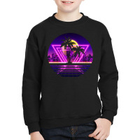 Vaporwave Palm Youth Sweatshirt | Artistshot