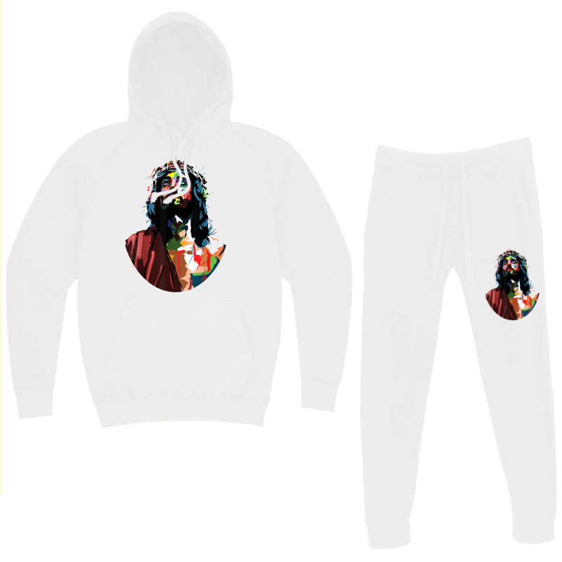 Vintage Got King Jesus Christ Sweet Face Image T Shirt Hoodie & Jogger Set | Artistshot