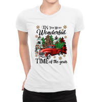 Its The Most Wonderful Time Of The Year Ladies Fitted T-shirt | Artistshot