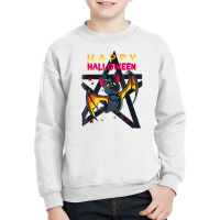 Happy Halloween Candy Vampire Bat Youth Sweatshirt | Artistshot