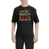 See The Ability Not The Disability Youth Tee | Artistshot