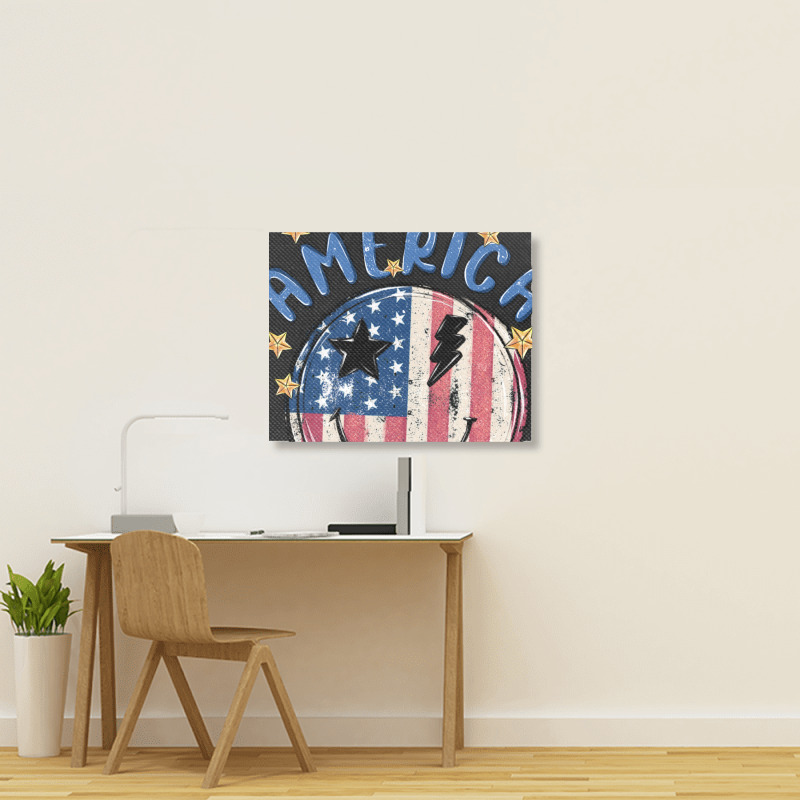 America Landscape Canvas Print | Artistshot