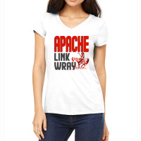 Apache Link Wray Women's V-neck T-shirt | Artistshot