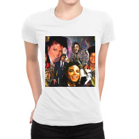 Mj Poster 1 Ladies Fitted T-shirt | Artistshot