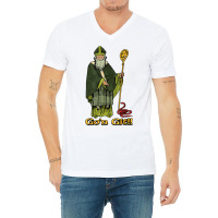 Funny St Patricks Day Funny Gon Git St Patrick V-neck Tee | Artistshot