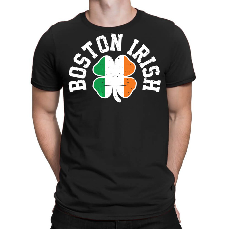 Boston Four Leaf Clover St.patrick T-shirt | Artistshot