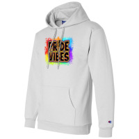 Pride Vibes Lightning Bolt Lgbt Champion Hoodie | Artistshot