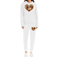 Melanin Skin Tone Heart Black History Hoodie & Jogger Set | Artistshot