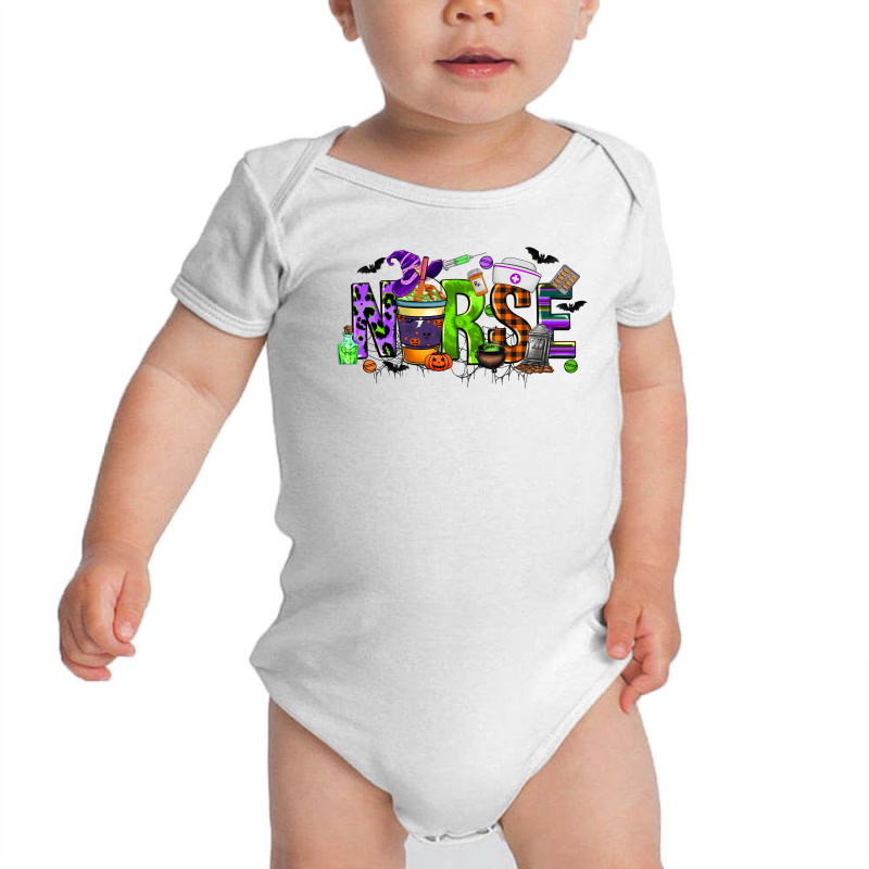 Nurse Coffee Cup Halloween Baby Bodysuit by CowGirlArtShop | Artistshot