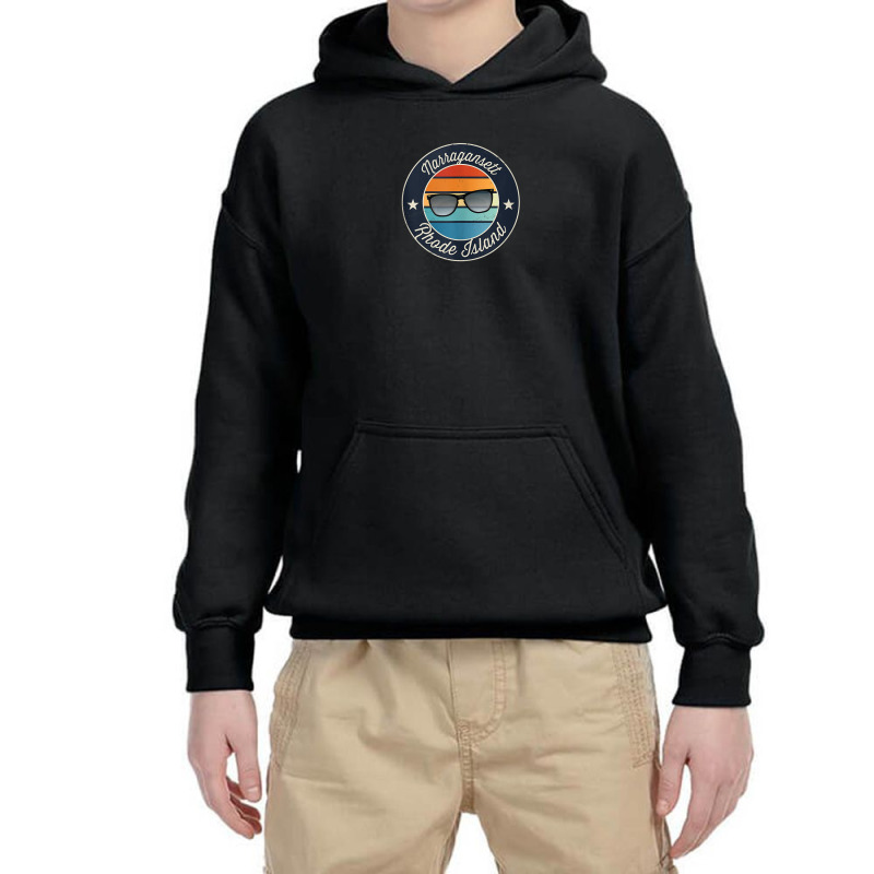 Narragansett Rhode Island Souvenir Graphic Tank Top Youth Hoodie by Tiktify | Artistshot