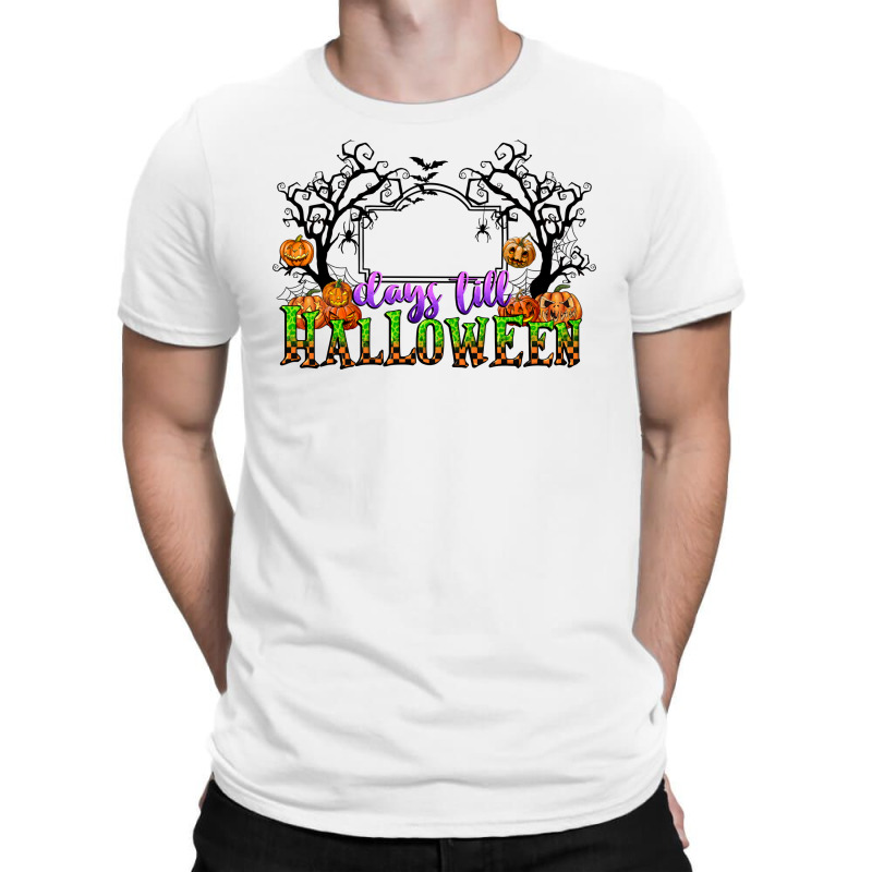 Days Till Halloween T-shirt | Artistshot