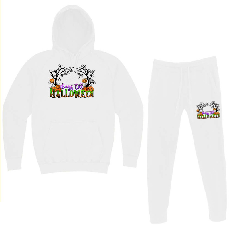 Days Till Halloween Hoodie & Jogger Set | Artistshot