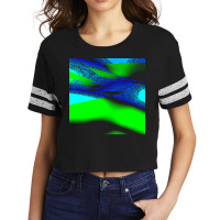 Blue Green Black Abstract Art T  Shirt Blue Green Black Abstract Art T Scorecard Crop Tee | Artistshot