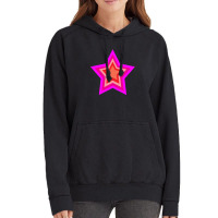 Lightning Star Red Star Orange Star Yellow Star Peach Star Teal Star Vintage Hoodie | Artistshot