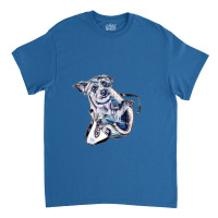 Cute Little Terrier Dog Stand Classic T-shirt | Artistshot