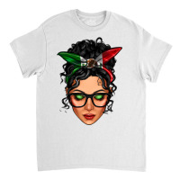 Mexican Latina Girl Messy Bun Classic T-shirt | Artistshot