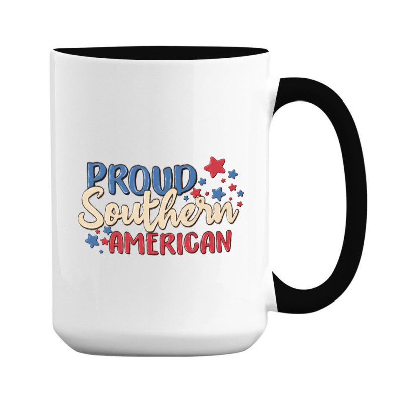 Proud Southern American 15 Oz Coffee Mug | Artistshot