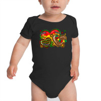 Juneteenth Heart Baby Bodysuit | Artistshot