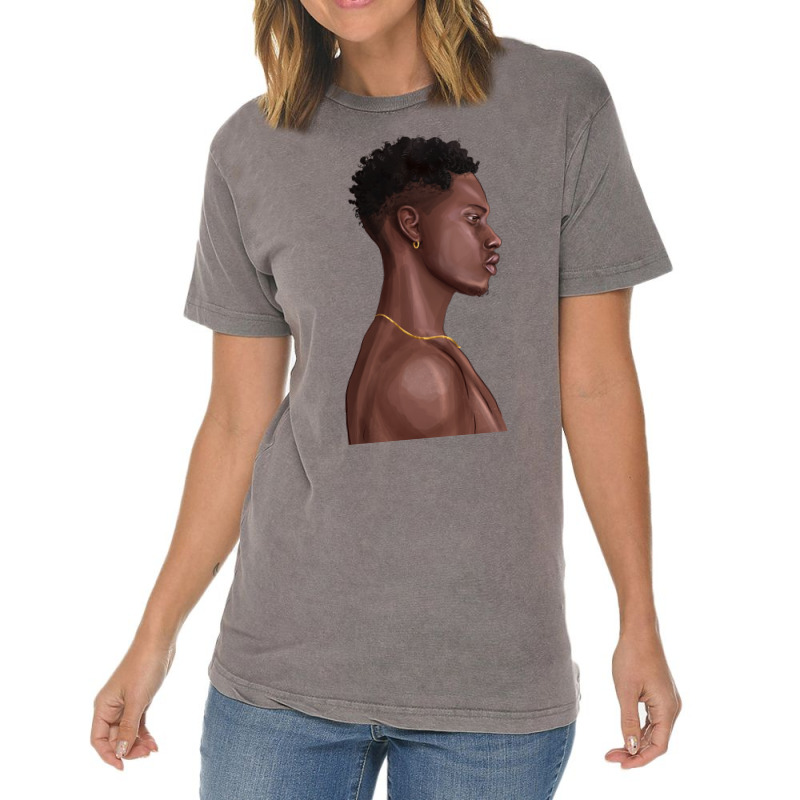 Afro Black Man Vintage T-Shirt by texasbilliewilder | Artistshot