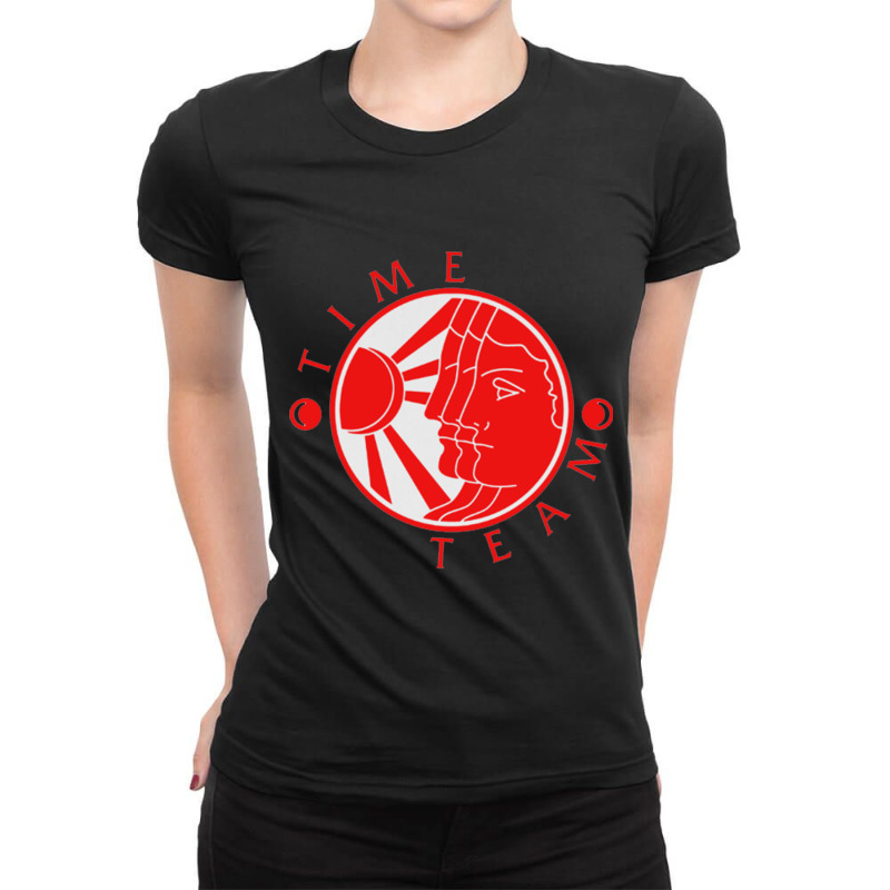 Time Team Ladies Fitted T-Shirt by nauraisatunisa | Artistshot