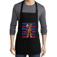 Make America Cowboy Again Medium-length Apron | Artistshot