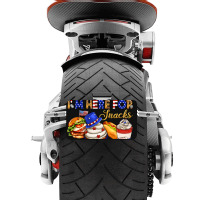 I M Here For Snacks And Freedom Motorcycle License Plate | Artistshot