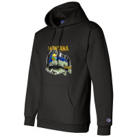 Retro Carabiner Montana Fishing Tank Top Champion Hoodie | Artistshot