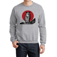 Owl Crewneck Sweatshirt | Artistshot