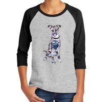 Large Tan And White Dog Sitti Youth 3/4 Sleeve | Artistshot