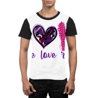 Peace Love Race Graphic T-shirt | Artistshot