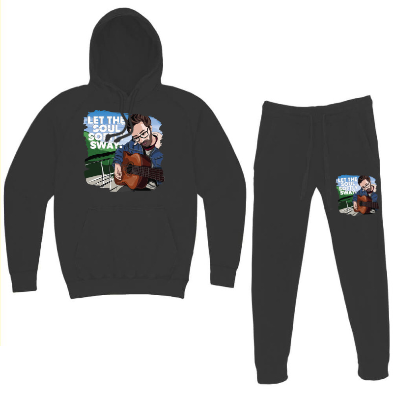 Melodic Mountains Hoodie & Jogger Set | Artistshot