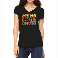 Tequila Lime And Sunshine Women's V-neck T-shirt | Artistshot