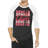 Senior Cheer 2024 3/4 Sleeve Shirt | Artistshot