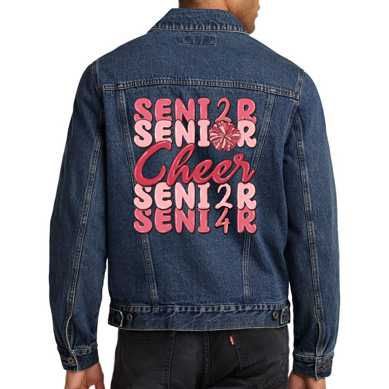 Senior Cheer 2024 Men Denim Jacket | Artistshot