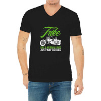 Motorcycle Biker Trike Like A Normal Motorbike Just Way Cooler V-neck Tee | Artistshot