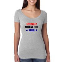 Literally Anyone Else Women's Triblend Scoop T-shirt | Artistshot