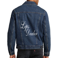 Lips Dealer Lip Filler Injections Nurse Injector Men Denim Jacket | Artistshot